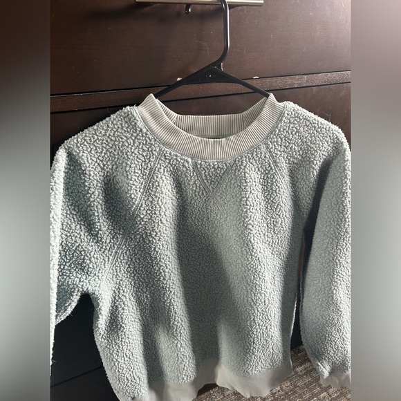 Everlane The ReNew Fleece Raglan Sweatshirt in Pale Sage
Size M - Picture 6 of 8